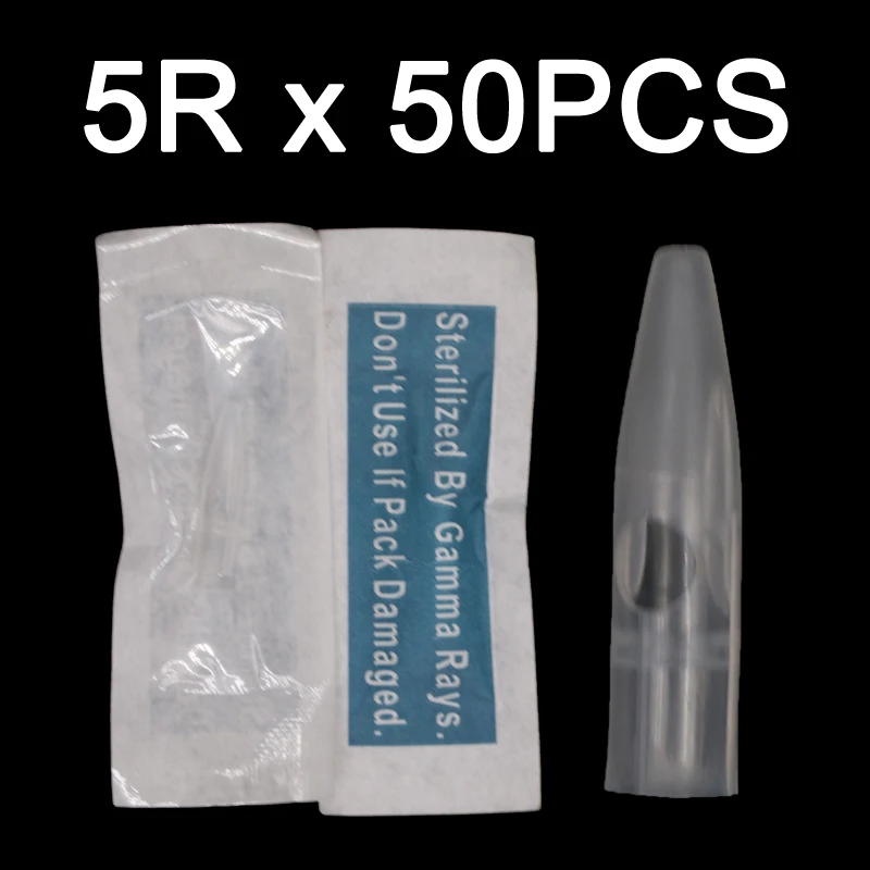 50Pcs 5&7 Prong Round Needles Caps Individually Packed Permanent Makeup Needle Tips For Dragon /Mosaic / Merlin/ Tattoo Machine
50Pcs 5&7 Prong Round Needles Caps Individually Packed Permanent Makeup Needle Tips For Dragon /Mosaic / Merlin/ Tattoo Machine