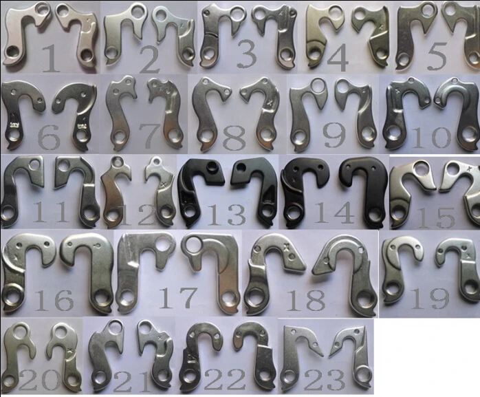 1-24 Number Universal MTB Road Bicycle Bike Alloy Rear Derailleur Hanger Racing Cycling Mountain Frame Gear Tail Hook Parts
1-24 Number Universal MTB Road Bicycle Bike Alloy Rear Derailleur Hanger Racing Cycling Mountain Frame Gear Tail Hook Parts
