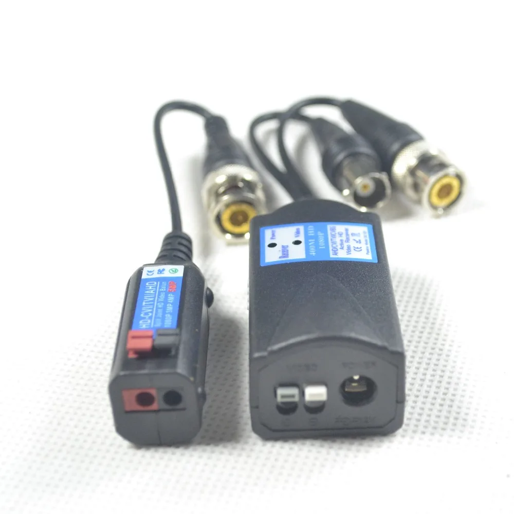 HD Active Video Balun Transmit Pal/NTSC CVI /TVI/AHD /CVBS Video signal via UTP DC 12V Power supply Up to 400m for camera
HD Active Video Balun Transmit Pal/NTSC CVI /TVI/AHD /CVBS Video signal via UTP DC 12V Power supply Up to 400m for camera