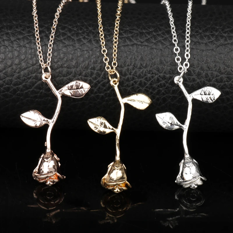 dongsheng 2018 New Pink Gold Rose Flower Statement Necklace Women Charm Maxi Choker Boho Jewelry Charm Necklace Gifts -30
dongsheng 2018 New Pink Gold Rose Flower Statement Necklace Women Charm Maxi Choker Boho Jewelry Charm Necklace Gifts -30