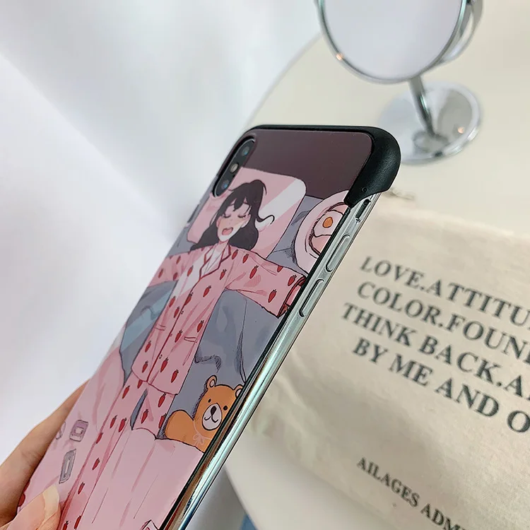 For Borderless pajamas girl Apple x mobile phone shell XS Max / XR / iPhoneX / 7p / 8plus female models protective shell
For Borderless pajamas girl Apple x mobile phone shell XS Max / XR / iPhoneX / 7p / 8plus female models protective shell