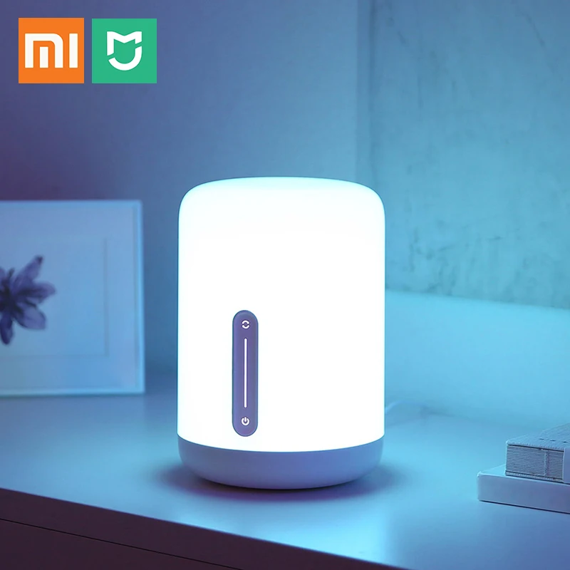 New Xiaomi Mijia Bedside Lamp 2 colorful night light Voice&Touch Switch control MiHome App Led Bulb Homekit Lamp for smart home
New Xiaomi Mijia Bedside Lamp 2 colorful night light Voice&Touch Switch control MiHome App Led Bulb Homekit Lamp for smart home