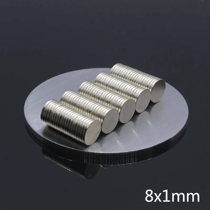 100pcs 8mm x 1mm Thin Disk Not Rust 8x1 Super Strong Rare Earth Magnets 8*1 Thin Disk Not Rust free shipping permanent magnet
100pcs 8mm x 1mm Thin Disk Not Rust 8x1 Super Strong Rare Earth Magnets 8*1 Thin Disk Not Rust free shipping permanent magnet