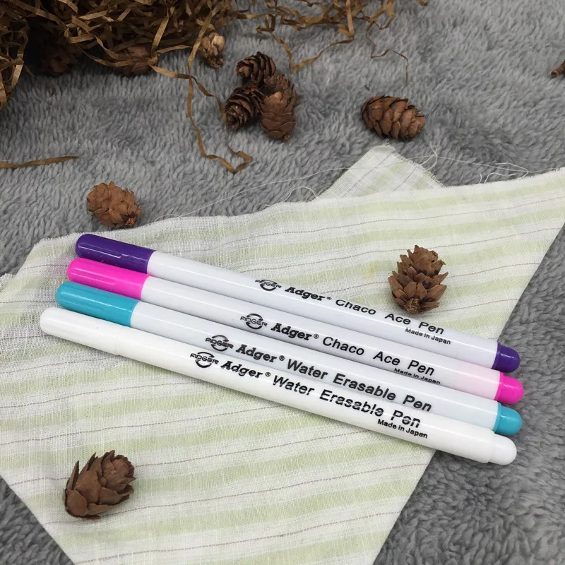 4 Pcs/Set Sewing Tools Air Erasable Pen Easy Wipe Off Water Soluble Fabric Marker Pen Temporary Marking Replace Tailor's Chalk
4 Pcs/Set Sewing Tools Air Erasable Pen Easy Wipe Off Water Soluble Fabric Marker Pen Temporary Marking Replace Tailor's Chalk
