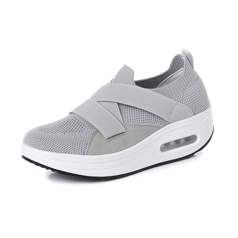 New Slip On Platform Wedges Women's Soft Height Increasing Walking Fitness Traveling Shoes
New Slip On Platform Wedges Women's Soft Height Increasing Walking Fitness Traveling Shoes