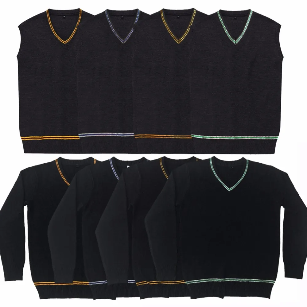 8 styles Anime Cosplay costume Adult Unisex Vest Sweater Harry Cardigan for Magic Cosply with four colors
8 styles Anime Cosplay costume Adult Unisex Vest Sweater Harry Cardigan for Magic Cosply with four colors