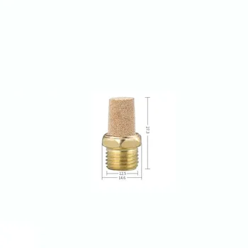 1/4'' BSP Male Thread Pneumatic Brass Exhaust Muffler Long Type Silencer Fitting Noise Filter Reducer Connector
1/4'' BSP Male Thread Pneumatic Brass Exhaust Muffler Long Type Silencer Fitting Noise Filter Reducer Connector