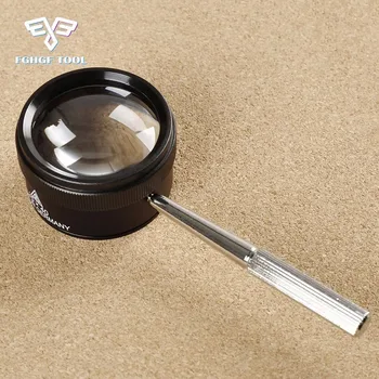 FGHGF 30X 40mmPortable Handheld Jewelry Magnifying Opticals Glass For Watch Repair Tool Handle Loup Magnifier
FGHGF 30X 40mmPortable Handheld Jewelry Magnifying Opticals Glass For Watch Repair Tool Handle Loup Magnifier