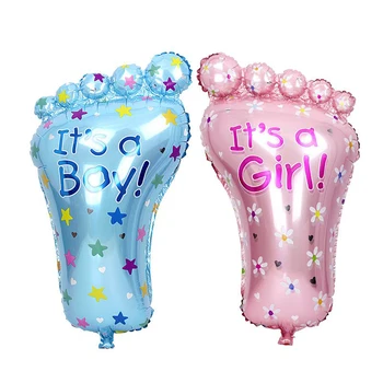Lucky 50pcs/lot 79*46 cm Boy/Girl Feet Foil Helium Balloons For Baby Shower Birthday Party Decoration Air Balloon Toys YR0004
Lucky 50pcs/lot 79*46 cm Boy/Girl Feet Foil Helium Balloons For Baby Shower Birthday Party Decoration Air Balloon Toys YR0004