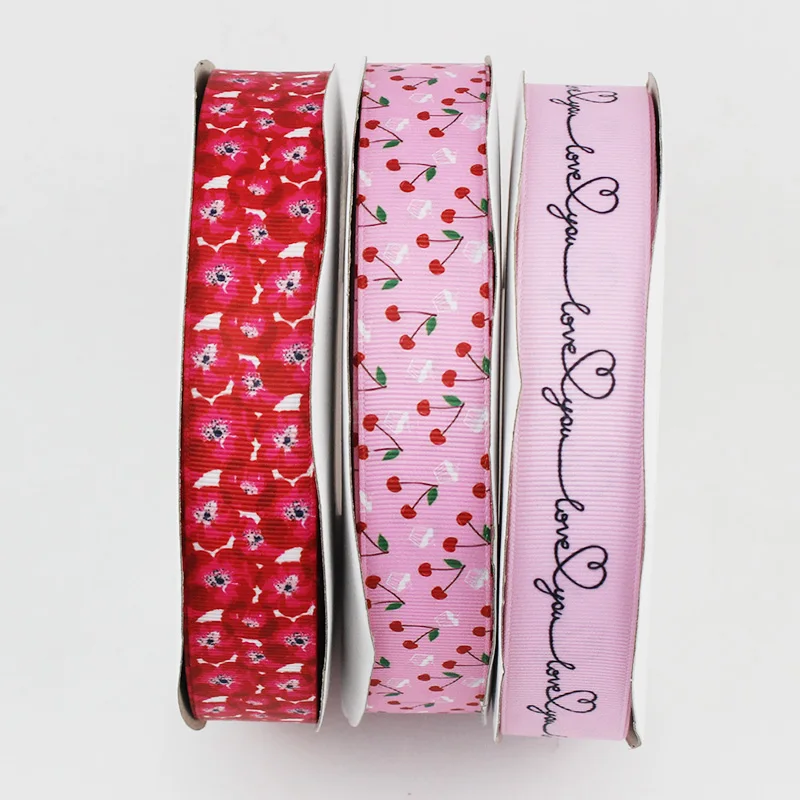 7/8" Red pink romance printed grosgrain ribbon 22mm wedding party decoration DIY crafts for making hair bows wedding gift wrap
7/8" Red pink romance printed grosgrain ribbon 22mm wedding party decoration DIY crafts for making hair bows wedding gift wrap