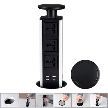 New 2019 New Arrival Aluminum alloy wheel drive socket type Shell kitchen making Desktop with indicator socket /USB Charge
New 2019 New Arrival Aluminum alloy wheel drive socket type Shell kitchen making Desktop with indicator socket /USB Charge
