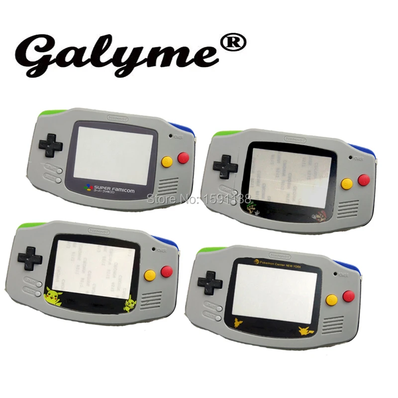 Hot Sale Grey Cartoon Limited Verison Replacement Plastic Housing Shell Screen Lens For GameboyAdvance Game Console Boy Advance
Hot Sale Grey Cartoon Limited Verison Replacement Plastic Housing Shell Screen Lens For GameboyAdvance Game Console Boy Advance