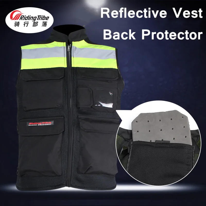 Riding Reflective Jacket Motorcycle Safety Waistcoat Warning Clothes High Visibility Vest Team Uniform with Back Protector JK-34
Riding Reflective Jacket Motorcycle Safety Waistcoat Warning Clothes High Visibility Vest Team Uniform with Back Protector JK-34