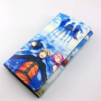 Colorful long style PU wallet printed w/ NARUTO Uzumaki Naruto Uchiha Sasuke and Haruno Sakura
Colorful long style PU wallet printed w/ NARUTO Uzumaki Naruto Uchiha Sasuke and Haruno Sakura