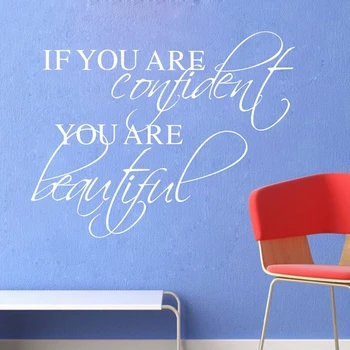 ebay hot inspirational quotes "if you are confident,you are beautiful " inspirational sayings vinyl wall decal stickers,q0149
ebay hot inspirational quotes "if you are confident,you are beautiful " inspirational sayings vinyl wall decal stickers,q0149