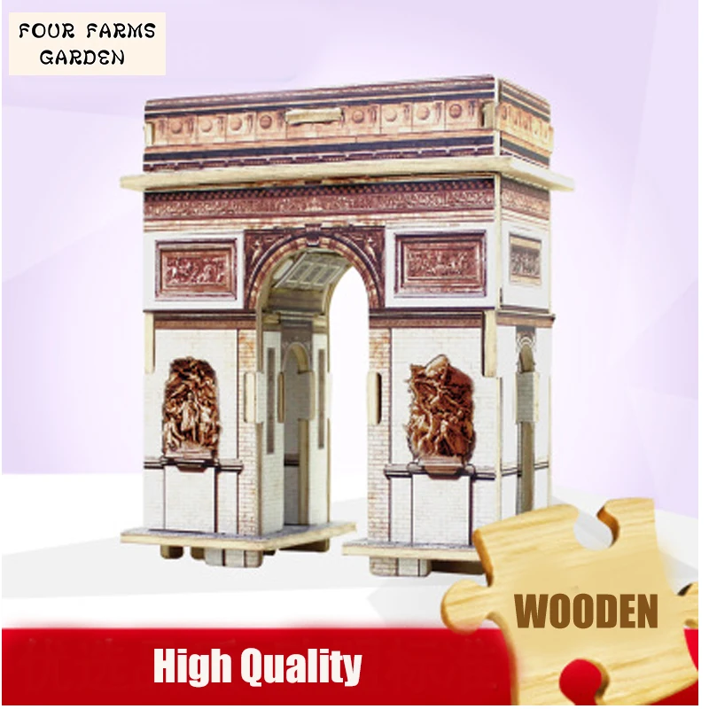 Mini Educational 3DBuilding Model Toys DIY Kit Puzzle Toy Triumphal Arch Model famous buildings
Mini Educational 3DBuilding Model Toys DIY Kit Puzzle Toy Triumphal Arch Model famous buildings