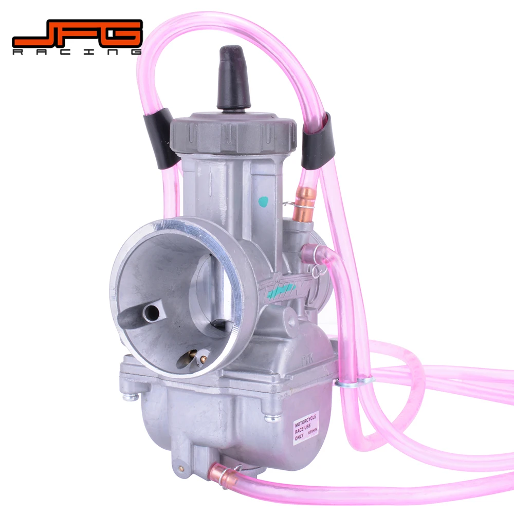 JFG RACING PWK36 Carburateur de carburateur 36 mm PWK Universel pour Moto Honda Suzuki Yamaha KTM Kawasaki ATV UTV Scooter