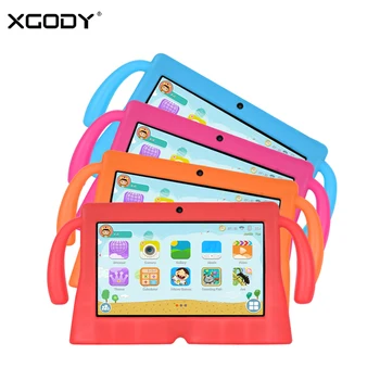 XGODY Tablet Android 8.1 Kids Children Learning Tablets 16GB Quad Core Dual Camera WiFi 7 Inch Portable PC Tablet Silicone Case
XGODY Tablet Android 8.1 Kids Children Learning Tablets 16GB Quad Core Dual Camera WiFi 7 Inch Portable PC Tablet Silicone Case