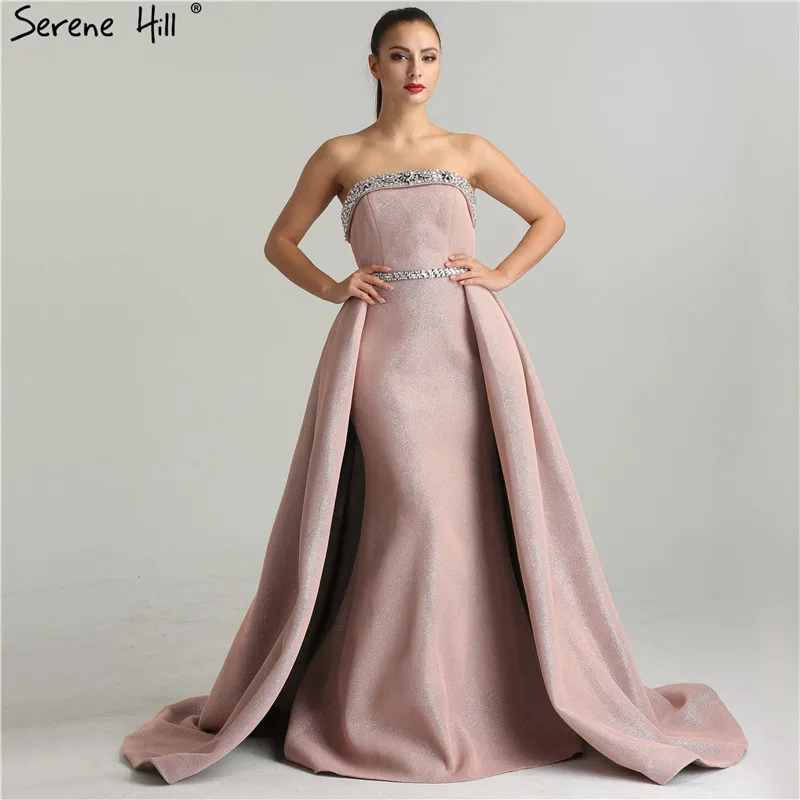 2019 New Arrival Strapless Sequins Glitter Evening Dresses Beaded Sash Long Formal Dress Party Gown Robe De Soiree BLA6339
2019 New Arrival Strapless Sequins Glitter Evening Dresses Beaded Sash Long Formal Dress Party Gown Robe De Soiree BLA6339