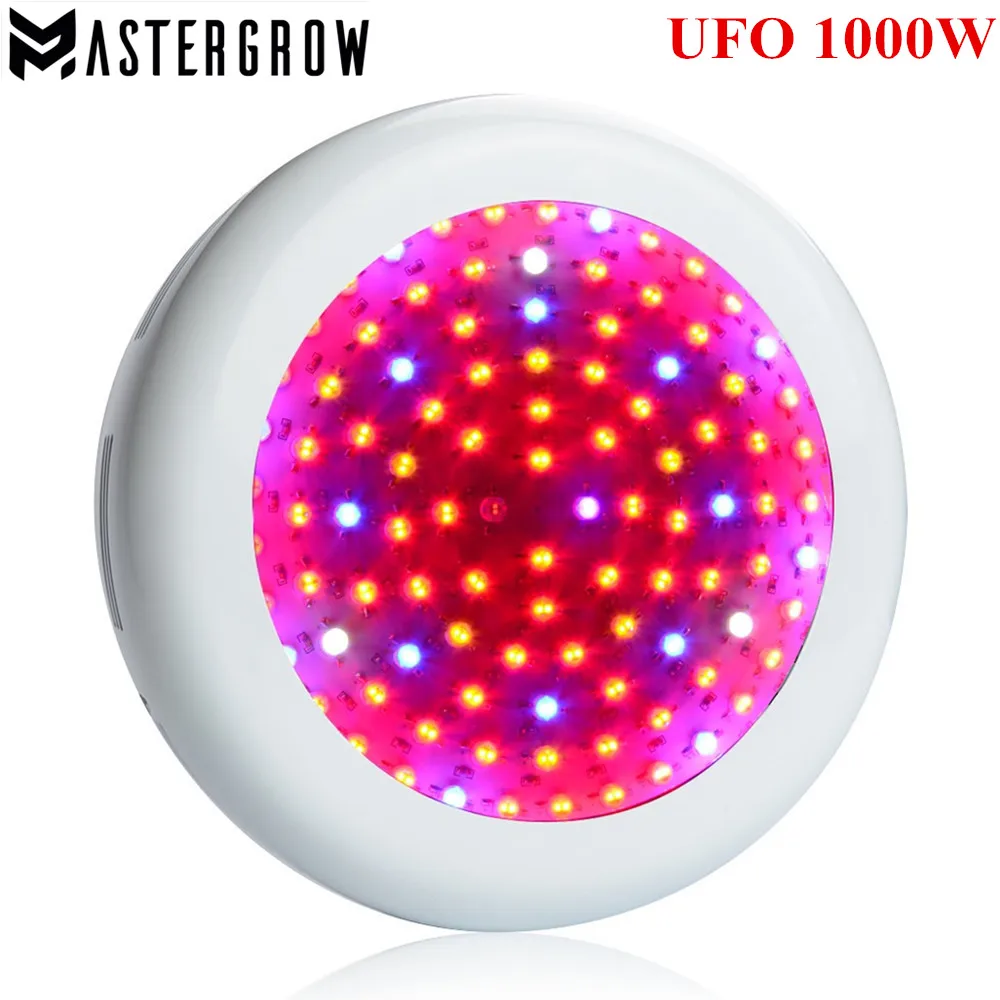 НЛО плюс 1000 Вт двойной чип светодиодный светать красный/синий/белый/UV/ИК полный