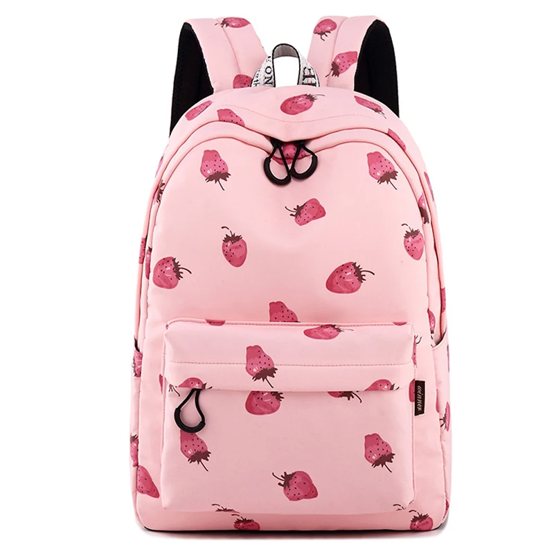 Casual Women Waterproof Laptop Backpack Strawberry Printing Backpack Cute Bookbag Trip School Bagpack for Teenage Girls Book Bag
Casual Women Waterproof Laptop Backpack Strawberry Printing Backpack Cute Bookbag Trip School Bagpack for Teenage Girls Book Bag