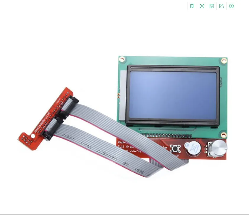 KuaiJieWei 3D Printer 3D Printer RAMPS 1.4 LCD12864 Intelligent Controller LCD Control Board
KuaiJieWei 3D Printer 3D Printer RAMPS 1.4 LCD12864 Intelligent Controller LCD Control Board