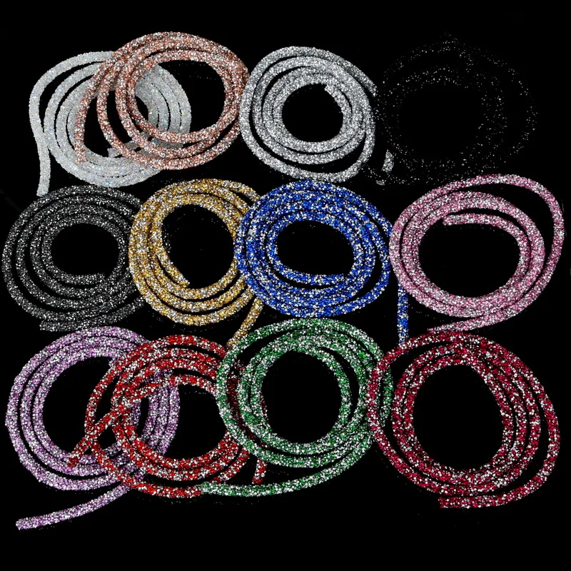 Mullti Color 7MM (1m/lot) Soft Tube Jewelry Cord Rope String with Resin Rhinestone for DIY Necklace & Bracelet Jewelry Making
Mullti Color 7MM (1m/lot) Soft Tube Jewelry Cord Rope String with Resin Rhinestone for DIY Necklace & Bracelet Jewelry Making