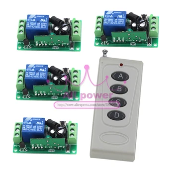 Remote Control Switch Wireless Remote Switches RF remote plug Radio on/off for Door Window 315/433Mhz
Remote Control Switch Wireless Remote Switches RF remote plug Radio on/off for Door Window 315/433Mhz