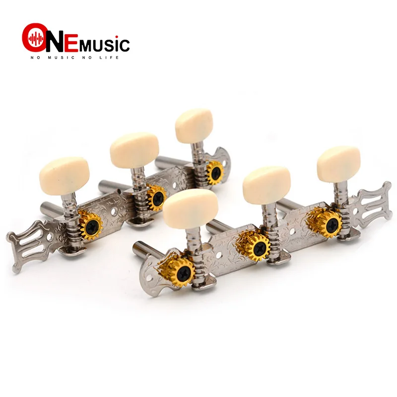 1L1R Chrome Guitar Locking String Tuning Pegs Keys Tuners Machine Heads for Classical Guitar
1L1R Chrome Guitar Locking String Tuning Pegs Keys Tuners Machine Heads for Classical Guitar