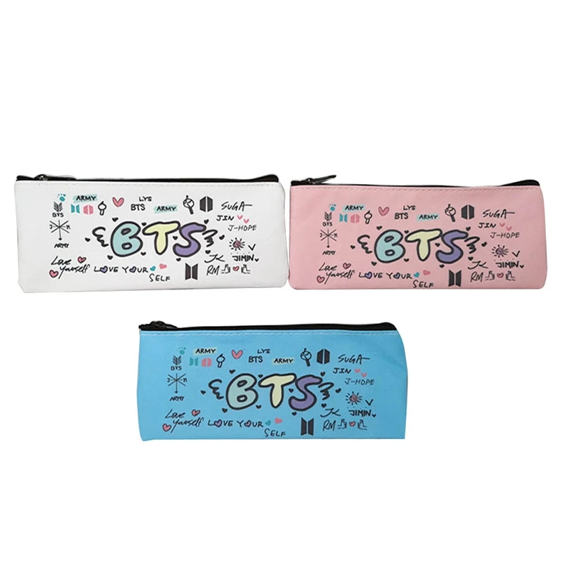 Bangtang Boy Graffiti Pencil Case Kawaii Canvas Pencil Bag School Pencil Case Cute School Supply Stationery
Bangtang Boy Graffiti Pencil Case Kawaii Canvas Pencil Bag School Pencil Case Cute School Supply Stationery