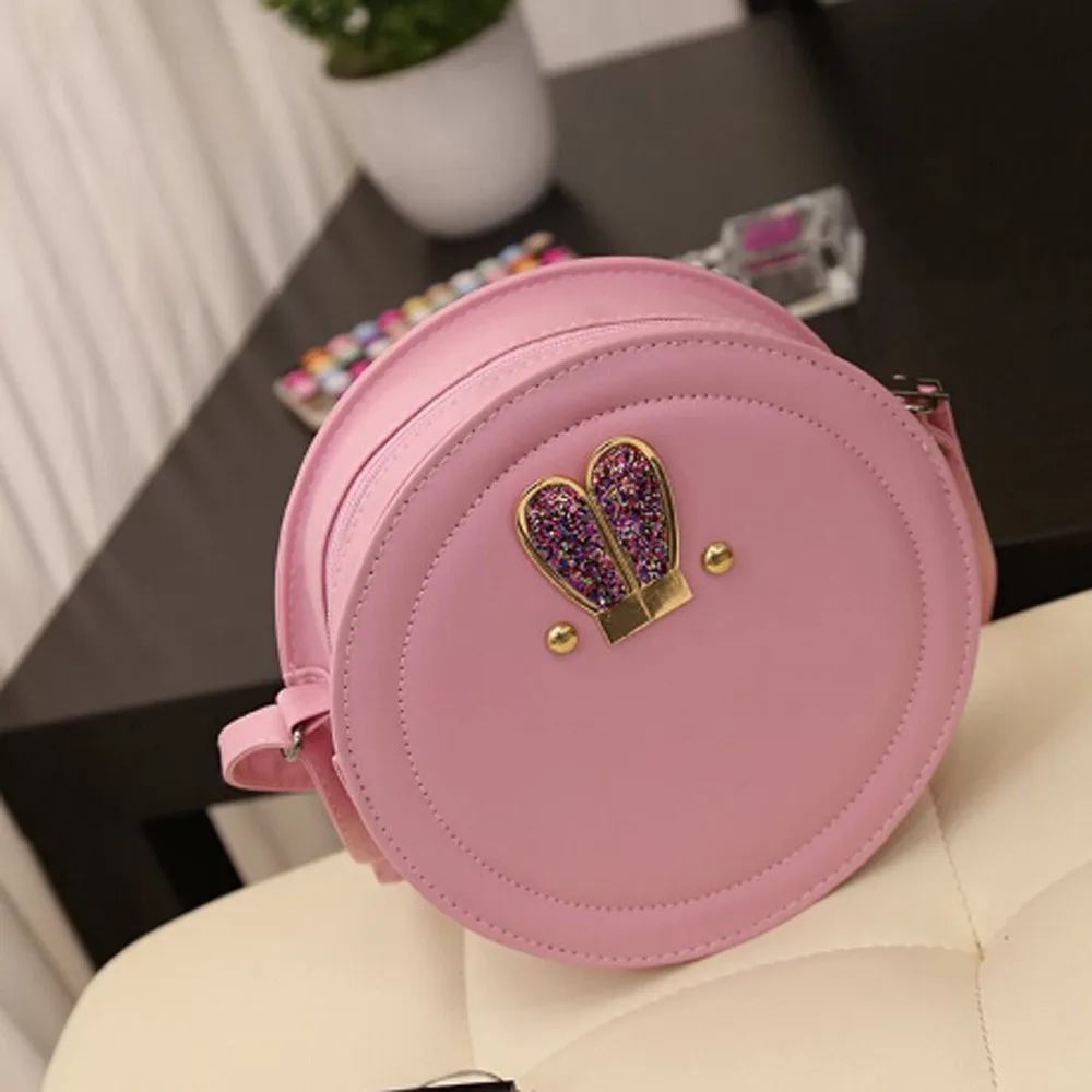 Rabbit Ear Decoration Handbag Women Girl Bling Bunny Round Crossbody Bags For Women Shoulder Messenger Bags Sac A Main#H10 
Rabbit Ear Decoration Handbag Women Girl Bling Bunny Round Crossbody Bags For Women Shoulder Messenger Bags Sac A Main#H10