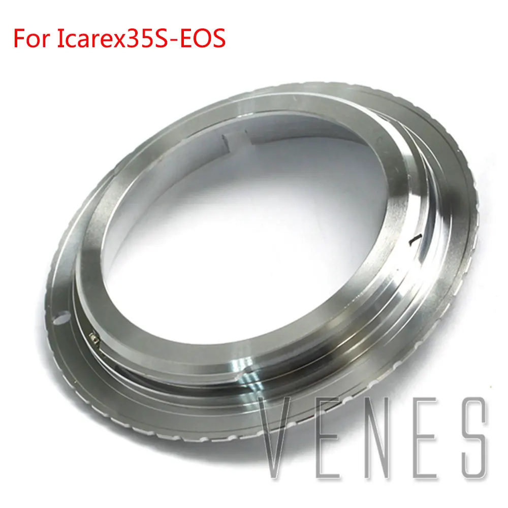 VENES For Icarex 35S - For EOS, Adapter ring for Icarex 35S to Suit For Canon for EOS DSLR or Film SLR Camera (Silver)
VENES For Icarex 35S - For EOS, Adapter ring for Icarex 35S to Suit For Canon for EOS DSLR or Film SLR Camera (Silver)