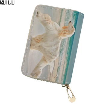 Business Women Credit Card Holder Afghan Hound Dog Lover Print Wallet Pack PU Leather Card Holder Zipper 18 Slots Coin Purse
Business Women Credit Card Holder Afghan Hound Dog Lover Print Wallet Pack PU Leather Card Holder Zipper 18 Slots Coin Purse