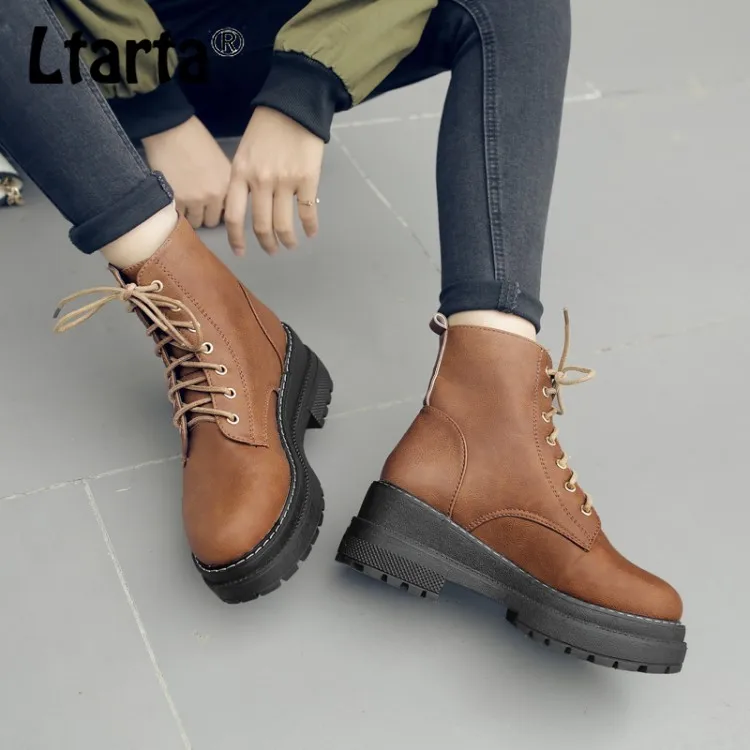 HOKSVZY 2019 Women's Boots, Short Boots Martin Boots, And Pine Cake Bottom Lacquer Leather Hundred Boots HYGC-B191
HOKSVZY 2019 Women's Boots, Short Boots Martin Boots, And Pine Cake Bottom Lacquer Leather Hundred Boots HYGC-B191