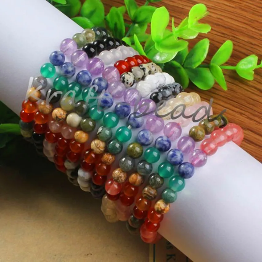 Wholesale 10Pcs Charm natural mixture precious stone Round Shape Beads Stone chakra healing Bracelets Jewelry Gift
Wholesale 10Pcs Charm natural mixture precious stone Round Shape Beads Stone chakra healing Bracelets Jewelry Gift