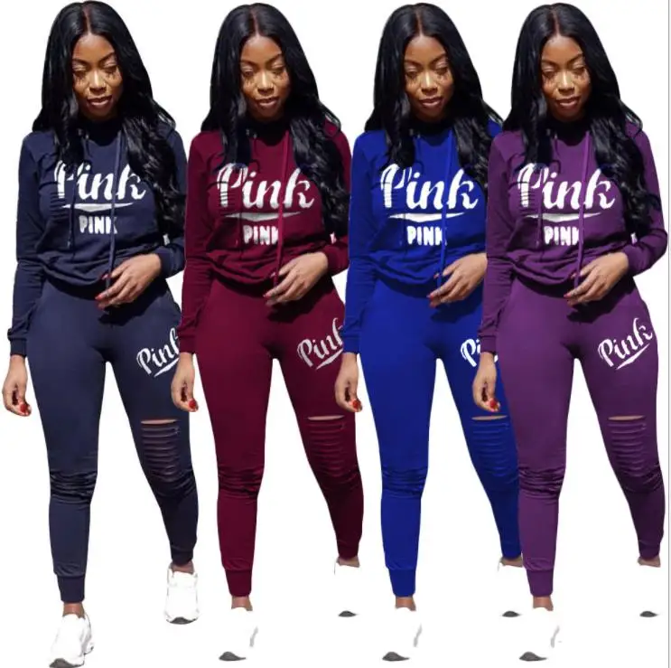 2018 Spring Letter Pink Print Tracksuit Women Casual Outfits Two Piece Set Pants Suits Plus Size Clothing Sets
2018 Spring Letter Pink Print Tracksuit Women Casual Outfits Two Piece Set Pants Suits Plus Size Clothing Sets
