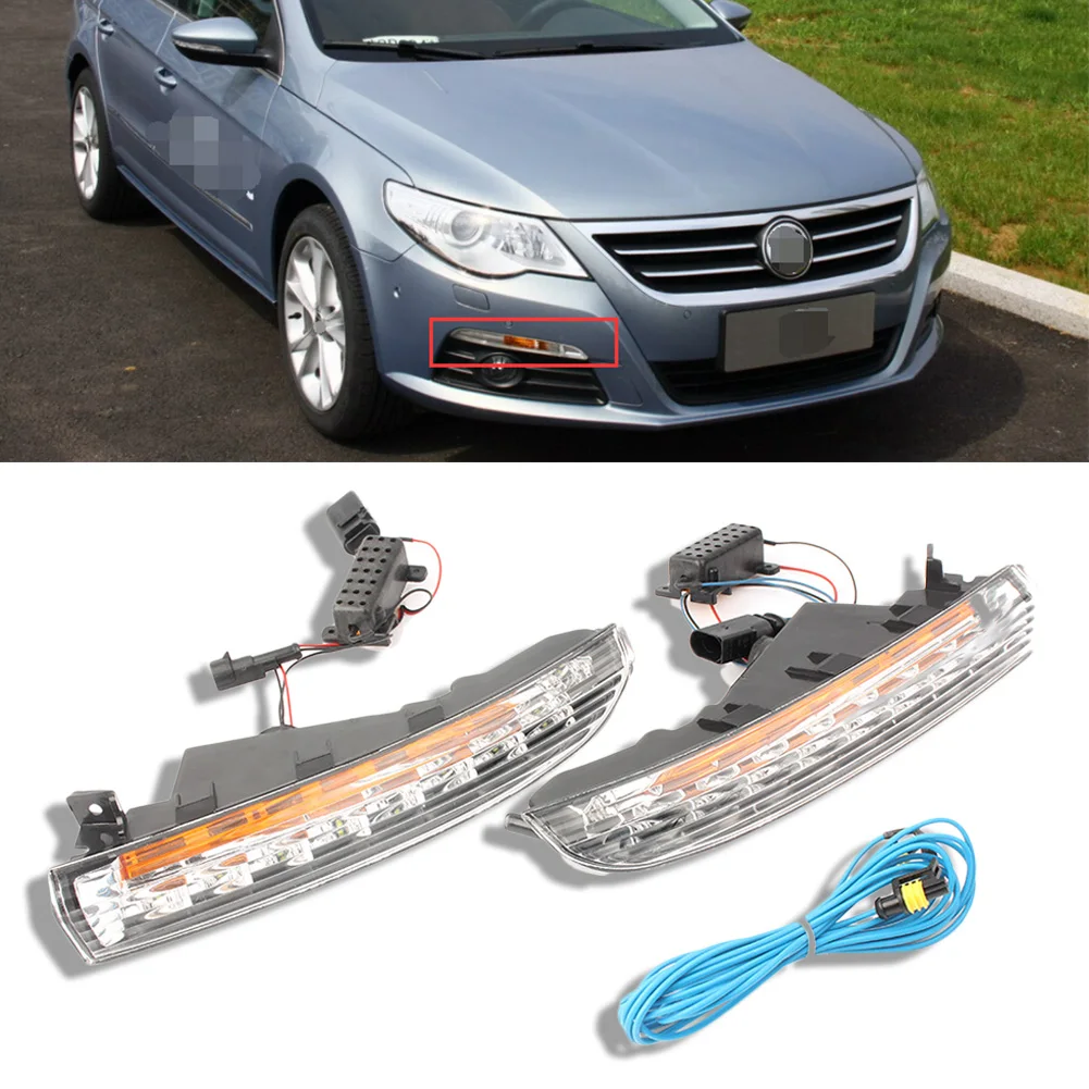 Car Switchback LED Daytime Running Lights DRL Fog Lamp Light For Volkswagen Passat CC 2009 2010 2011 2012 Auto Parts Accessories
Car Switchback LED Daytime Running Lights DRL Fog Lamp Light For Volkswagen Passat CC 2009 2010 2011 2012 Auto Parts Accessories