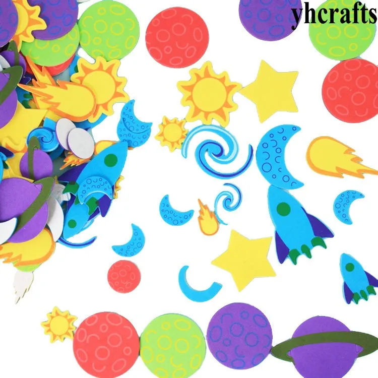 25PCS/LOT.Outer space foam stickers 15 design.Color learning Craft toys Kindergarten crafts.Wall stickers Pocket crafts OEM
25PCS/LOT.Outer space foam stickers 15 design.Color learning Craft toys Kindergarten crafts.Wall stickers Pocket crafts OEM