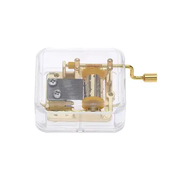 Elfen Lied Mini Plastic Handcrank 18 Note Music Box Transparent Musical Toys for Boys Christmas Gift for Kids,Play Lilium
Elfen Lied Mini Plastic Handcrank 18 Note Music Box Transparent Musical Toys for Boys Christmas Gift for Kids,Play Lilium