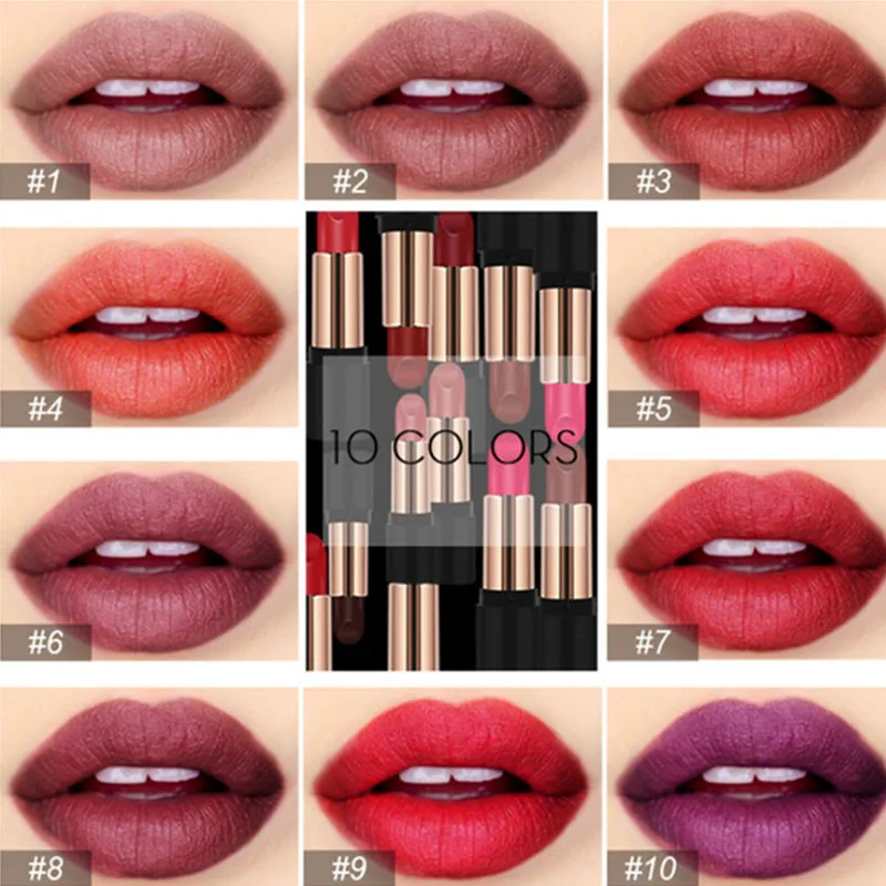Rosalind Lips Makeup Matte Lipstick Waterproof Long-Lasting Matte Pigment Velvet Lip Stick Cosmetic Red Batom Lipsticks
Rosalind Lips Makeup Matte Lipstick Waterproof Long-Lasting Matte Pigment Velvet Lip Stick Cosmetic Red Batom Lipsticks