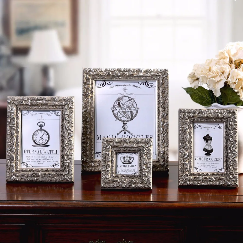 1 PC New Retro Vintage Photo Frame Classic Style Picture Frame Home Decoration Frame On The Table 3,6,7,10 Inch Multiple Sizes
1 PC New Retro Vintage Photo Frame Classic Style Picture Frame Home Decoration Frame On The Table 3,6,7,10 Inch Multiple Sizes