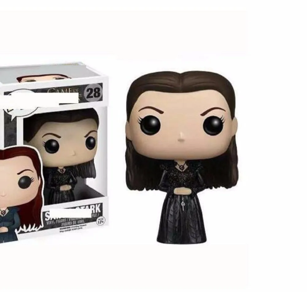 POP Game of Thrones Sansa Stark 28# Vinyl Action Figures brinquedos Collection Model Toys for Children gift withbox
POP Game of Thrones Sansa Stark 28# Vinyl Action Figures brinquedos Collection Model Toys for Children gift withbox