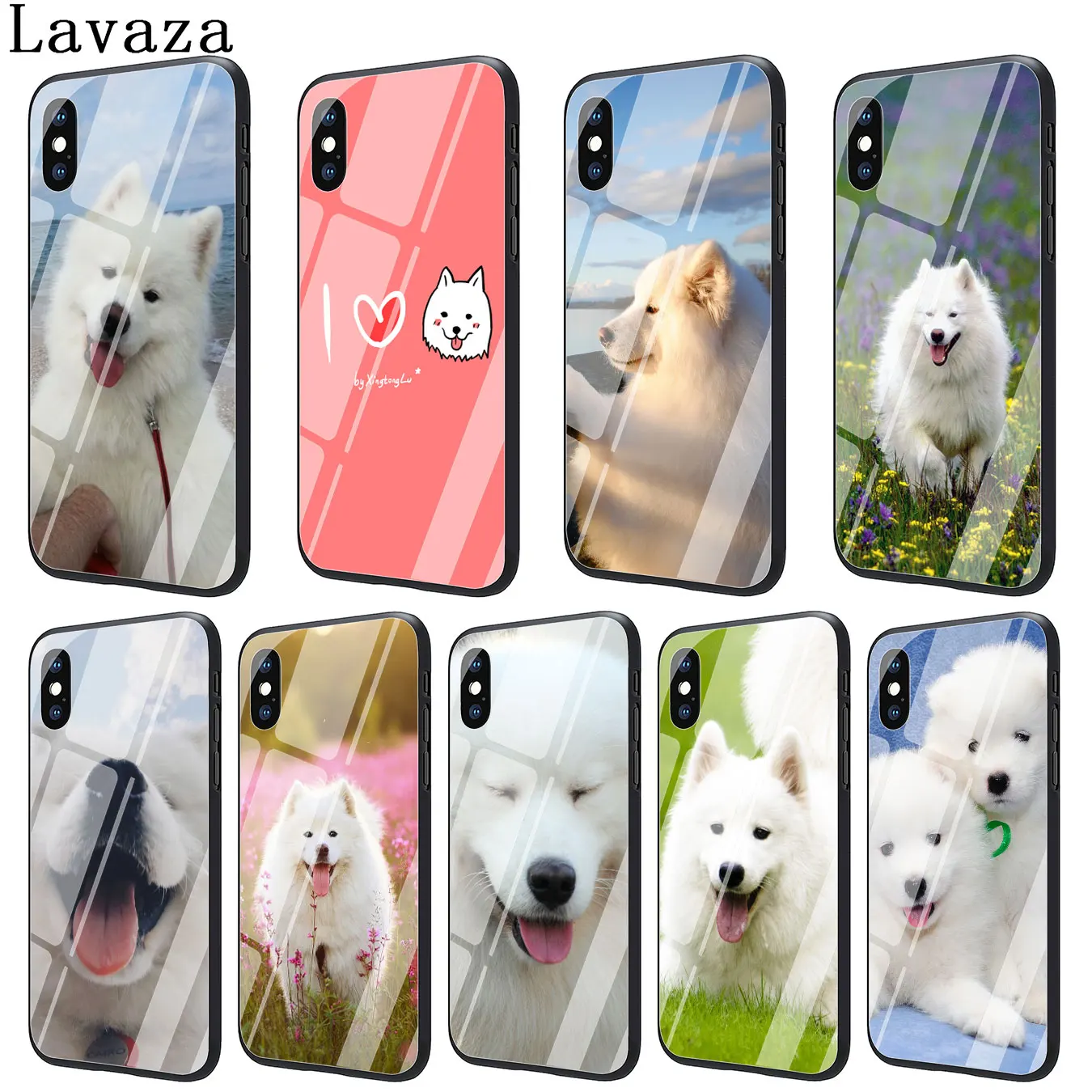 Lavaza Samoyed dog Tempered Glass Phone Cover Case for Apple iPhone XR X XS Max 8 7 6 6S Plus 5 5S SE 10 Cases
Lavaza Samoyed dog Tempered Glass Phone Cover Case for Apple iPhone XR X XS Max 8 7 6 6S Plus 5 5S SE 10 Cases