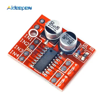 MX1508 DC Motor Driver Module DC 2V-10V 1.5A 2-Way PWM Speed Dual H-Bridge Stepper Motor Driver L298N
MX1508 DC Motor Driver Module DC 2V-10V 1.5A 2-Way PWM Speed Dual H-Bridge Stepper Motor Driver L298N