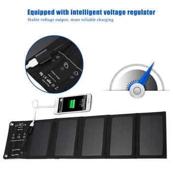 Outdoor 10W Waterproof Sun Power Folding Solar Cells Charger 5V 2A Usb Output Devices Portable Solar Panels for Smartphones
Outdoor 10W Waterproof Sun Power Folding Solar Cells Charger 5V 2A Usb Output Devices Portable Solar Panels for Smartphones
