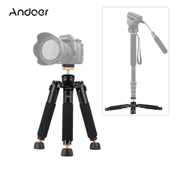 Andoer TP-166 Portable Table Tripod Mini Aluminum Alloy Unipod Monopod Support Holder Stabilizer for Canon Nikon Sony Camera
Andoer TP-166 Portable Table Tripod Mini Aluminum Alloy Unipod Monopod Support Holder Stabilizer for Canon Nikon Sony Camera