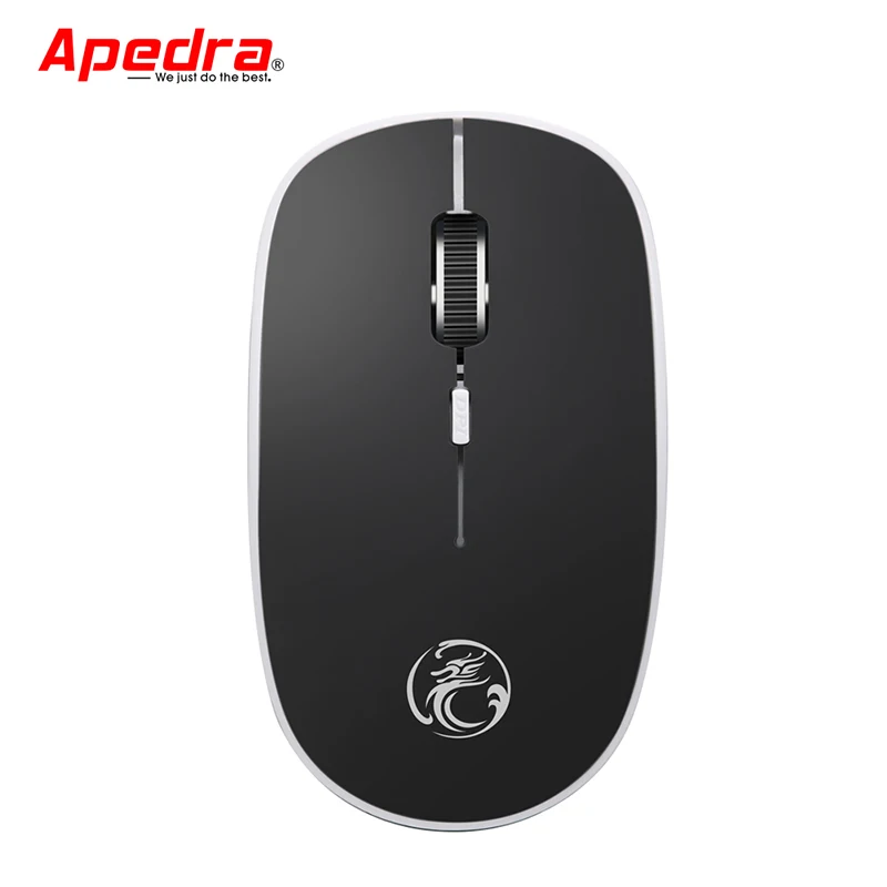 NEW Apedra Wireless Gaming Mouse Computer Mouse 1600DPI 4Buttons 2.4GHZ Optical USB Mouse Gamer for PC Laptop
NEW Apedra Wireless Gaming Mouse Computer Mouse 1600DPI 4Buttons 2.4GHZ Optical USB Mouse Gamer for PC Laptop