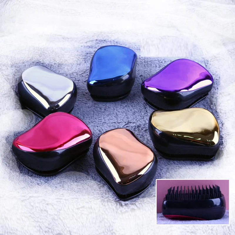 Electroplate Tangle Style Hair Brush Antistatic Comb Hairbrush For Wedding Professional Detangling Hair Styling Brush Tools
Electroplate Tangle Style Hair Brush Antistatic Comb Hairbrush For Wedding Professional Detangling Hair Styling Brush Tools