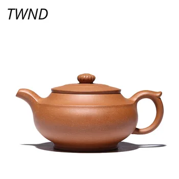 300CC Yixing ore purple clay teapot yuan zhu kettle chinese kung fu pot zisha drinkware with ball filter
300CC Yixing ore purple clay teapot yuan zhu kettle chinese kung fu pot zisha drinkware with ball filter