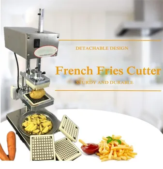 Electric Vertical Fries cutting machine Potato Cutter Chips with 3 Blades Fruit and Vegetable Making Machine cucumber taro strip
Electric Vertical Fries cutting machine Potato Cutter Chips with 3 Blades Fruit and Vegetable Making Machine cucumber taro strip